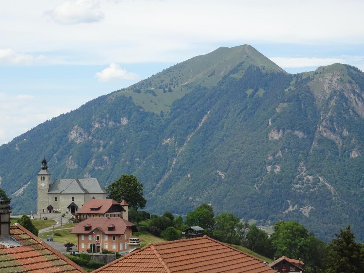 Chalet Neuf 6 Personnes Mont-Saxonnex Dış mekan fotoğraf