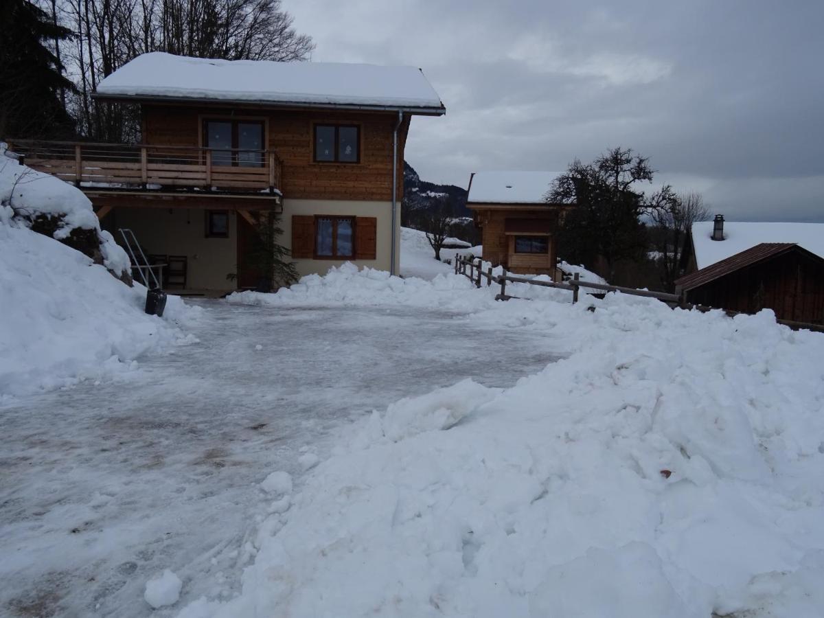 Chalet Neuf 6 Personnes Mont-Saxonnex Dış mekan fotoğraf